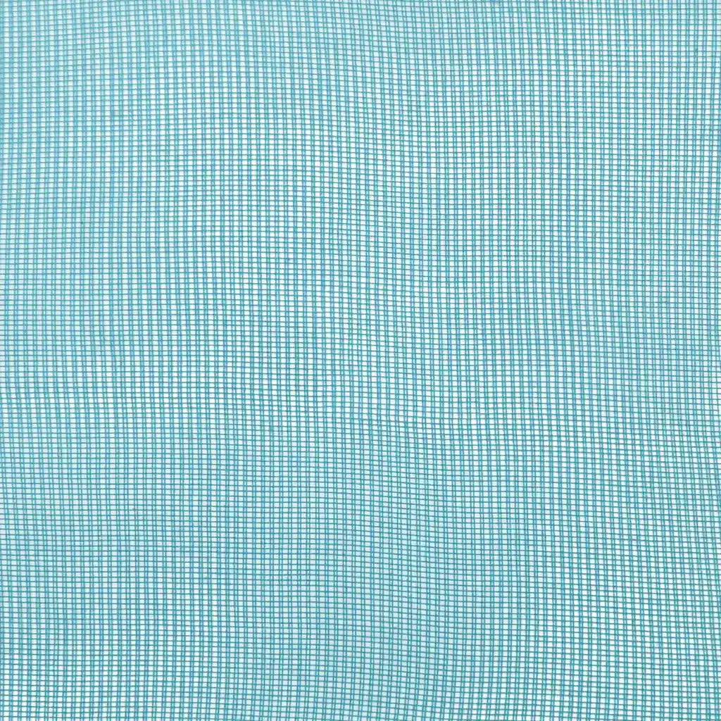 Tende in Voile con Passanti 2 pz Turchese 140x225 cm 4102328
