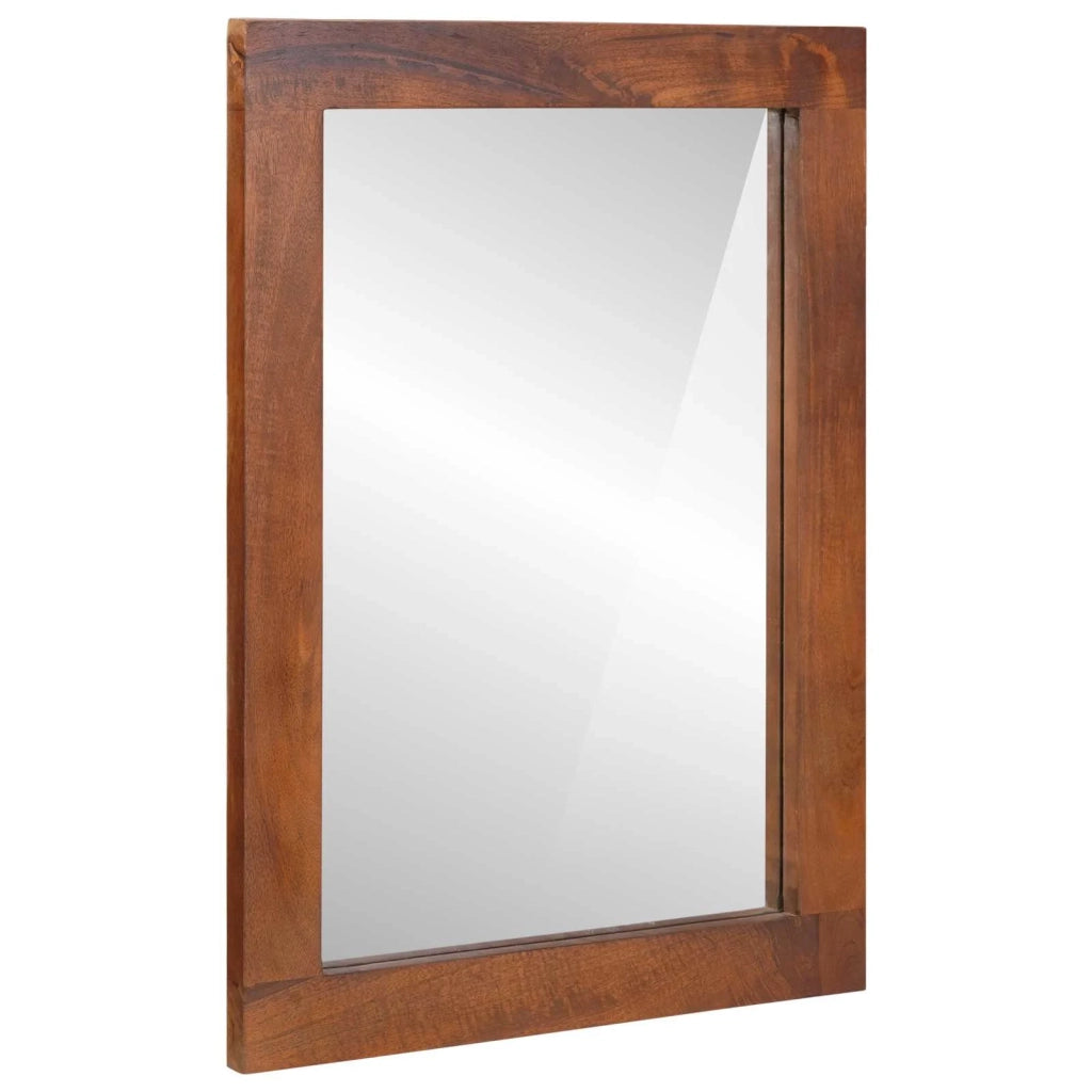 Mobile da Bagno 2 pcs Nero e Oro Legno di mango massello 3310171