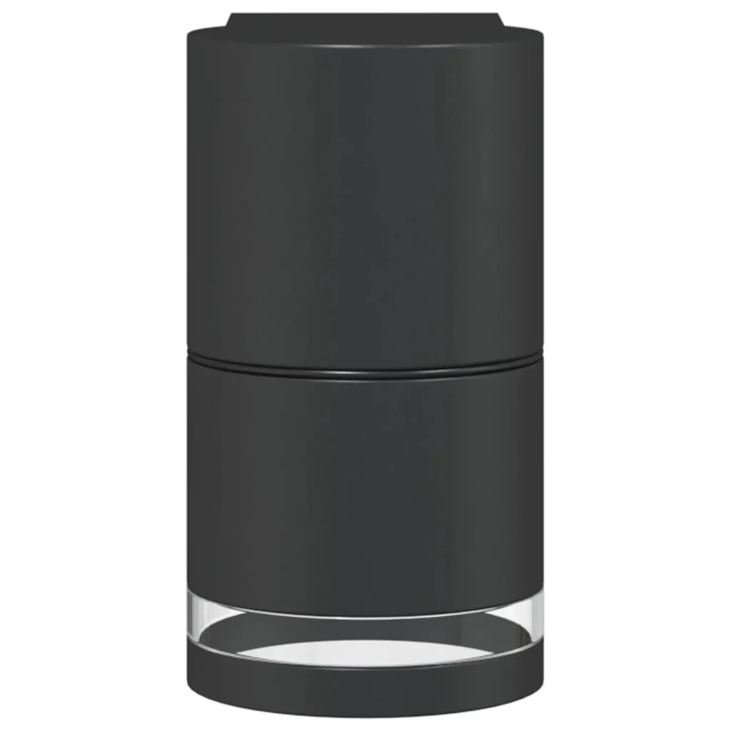 Applique da esterno dal design robusto per giardino 7,5 x 10,5 x 13,5 cm alluminio nero 02_0056624