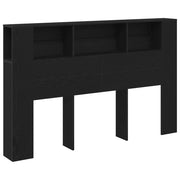 Testiera | Testata del letto Rovere Nero Legno multistrato