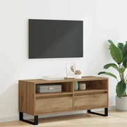 Mobile TV con cassetto Rovere artigianale 100 x 34,5 x 44,5 cm 881787