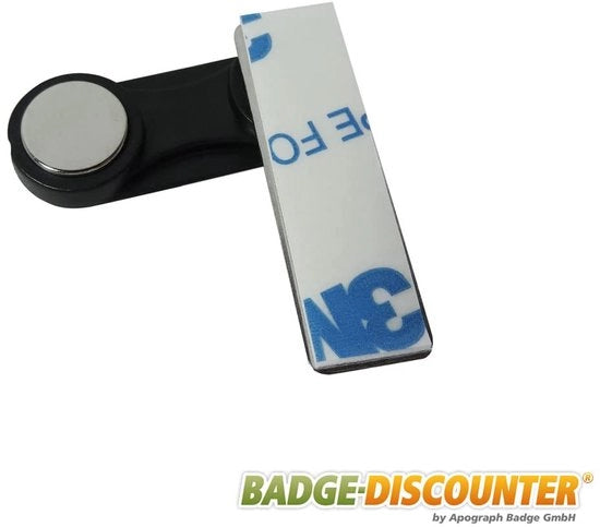 10 forti magneti a doppia faccia piccoli con piatto metallico autoadesivi magneti neodymium per etichette ID per piatto metallico per etichette per whiteboard per etichette per frigorifero