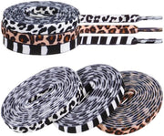 Cinturini per scarpe con disegno animale - 3 paia per scarpe da ginnastica e sneakers
