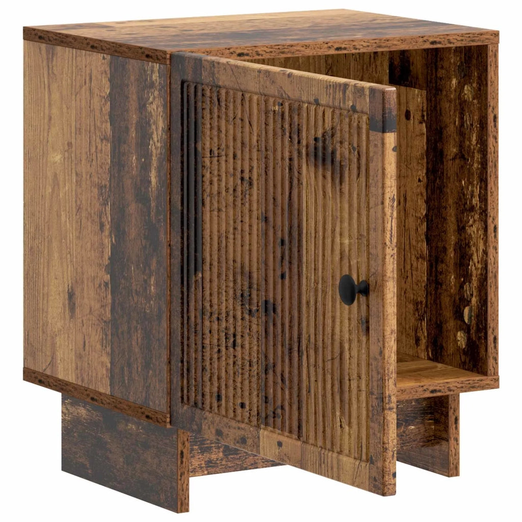 Armadio da Notte 2 pcs Legno antico 43 x 34,5 x 50 cm 893892