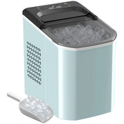 Macchina del ghiaccio automatica ¨C zephmum ¨C 12 kg/24h, 9 cubi in 7 minuti, 2 dimensioni, 1.5L, blu