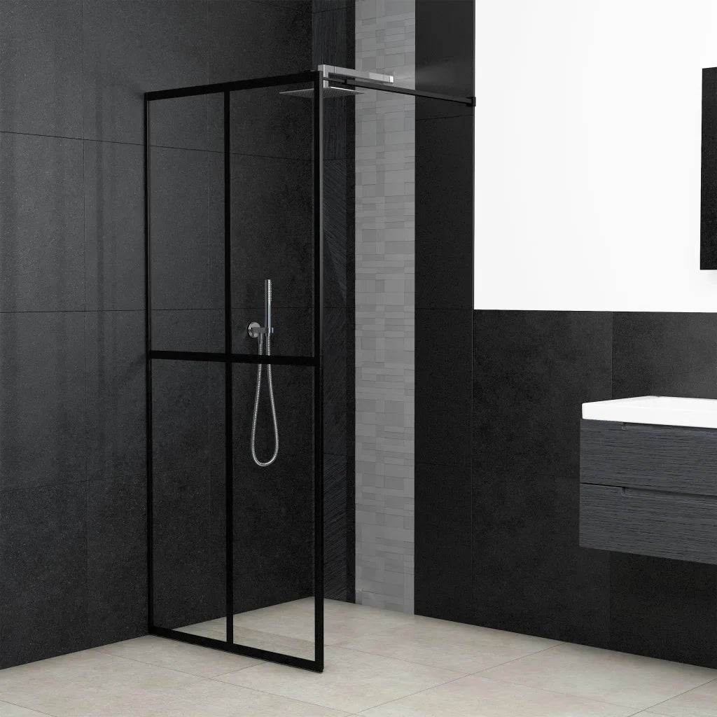 Cabina Doccia con Vetro Temperato Trasparente 90x195 cm CFW2896295