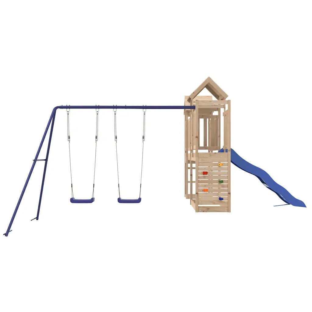Set da Gioco da Esterno in Legno Massello di Pino 3155909