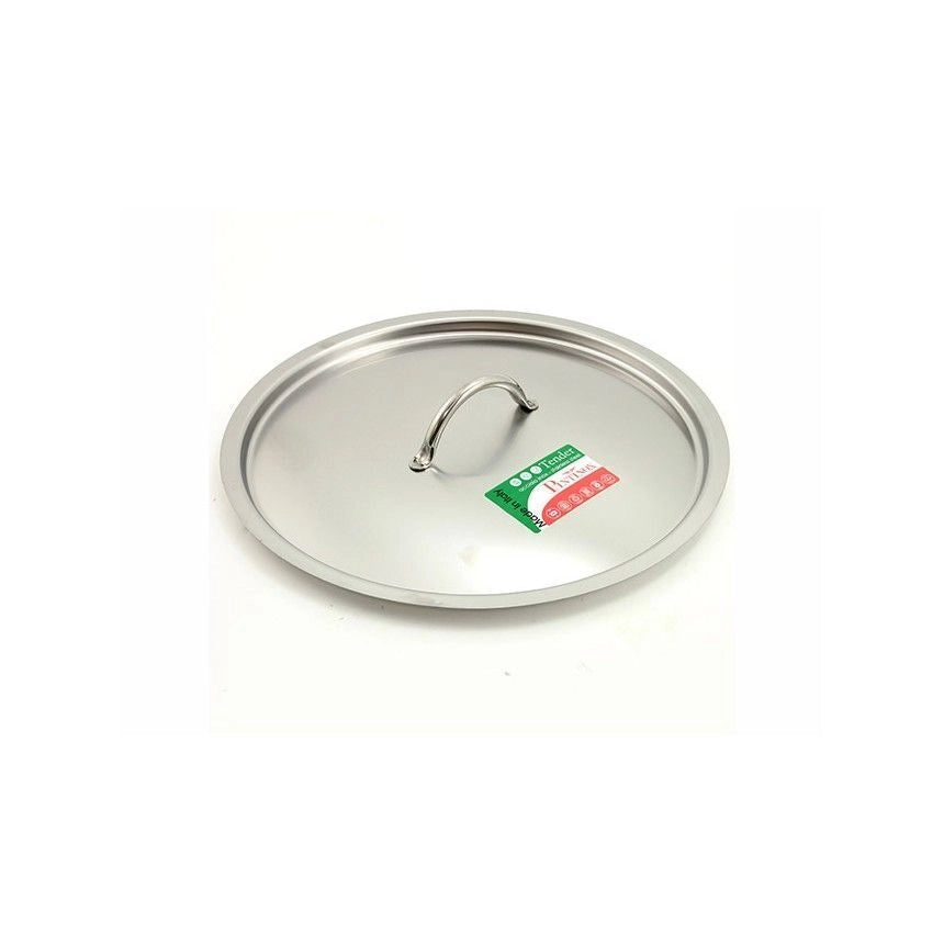 PINTINOX PNT310B50 Tender Coperchio in Acciaio Inox 18-10 per Uso Professionale adatto a Induzione colore Argento
