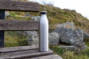 Fles termos, 500/750/1000 ml, becher rimovibile in acciaio inox, termos, flacone impermeabile isolato, doppio strato per bevande calde e fredde, adatto per bevande gassate - incl. spazzola di pulizia e maniglia, 1000ml