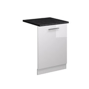Vicco Pannello frontale della lavastoviglie Bianco lucido 60 cm , PL Antracite