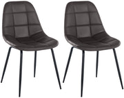 2er Set Stuhl Tom Kunstleder