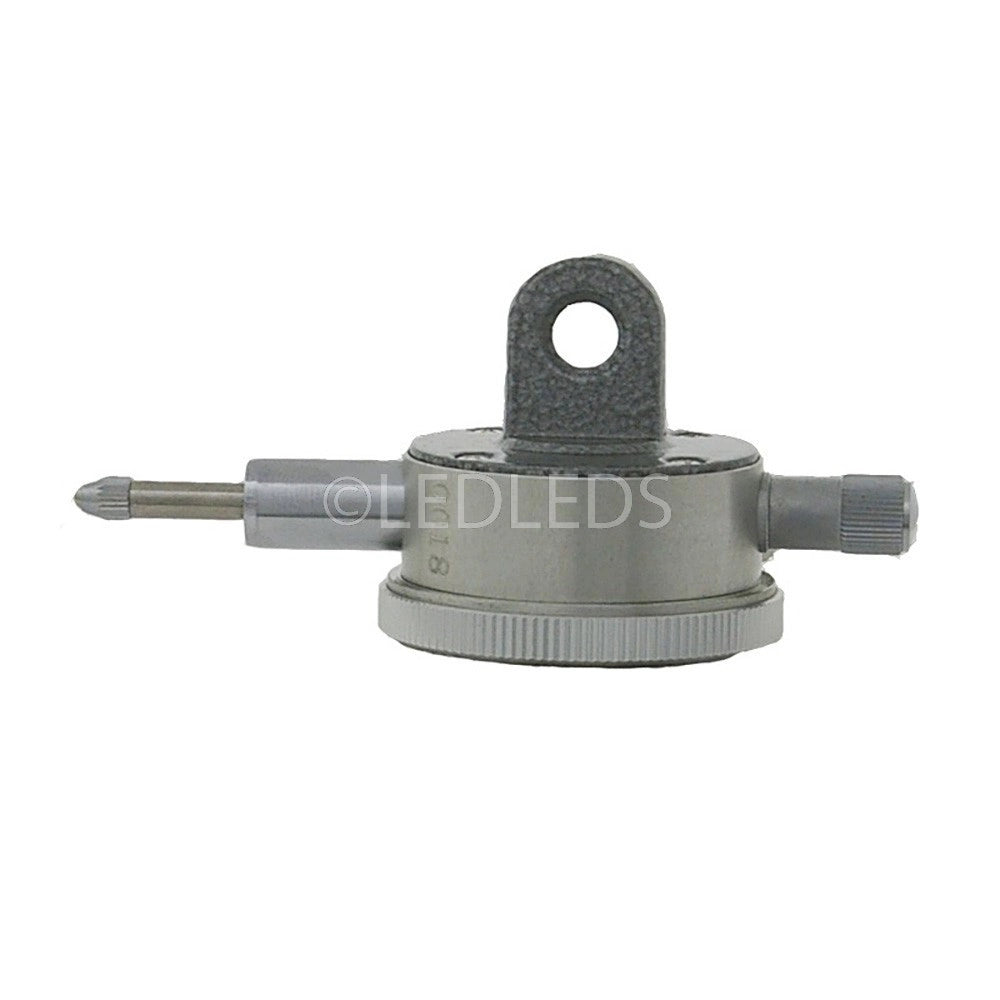 Trade Shop - Comparatore Centesimale 0-10mm Risoluzione 0,01mm Per Base Magnetica -