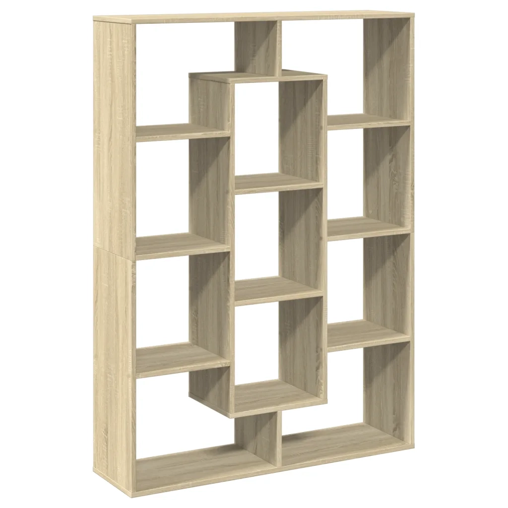 Libreria Rovere Sonoma 102x29x143 cm in Legno Multistrato 3310300