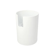 Cover Cilindro Per Faretto Snodo Metallo Bianco