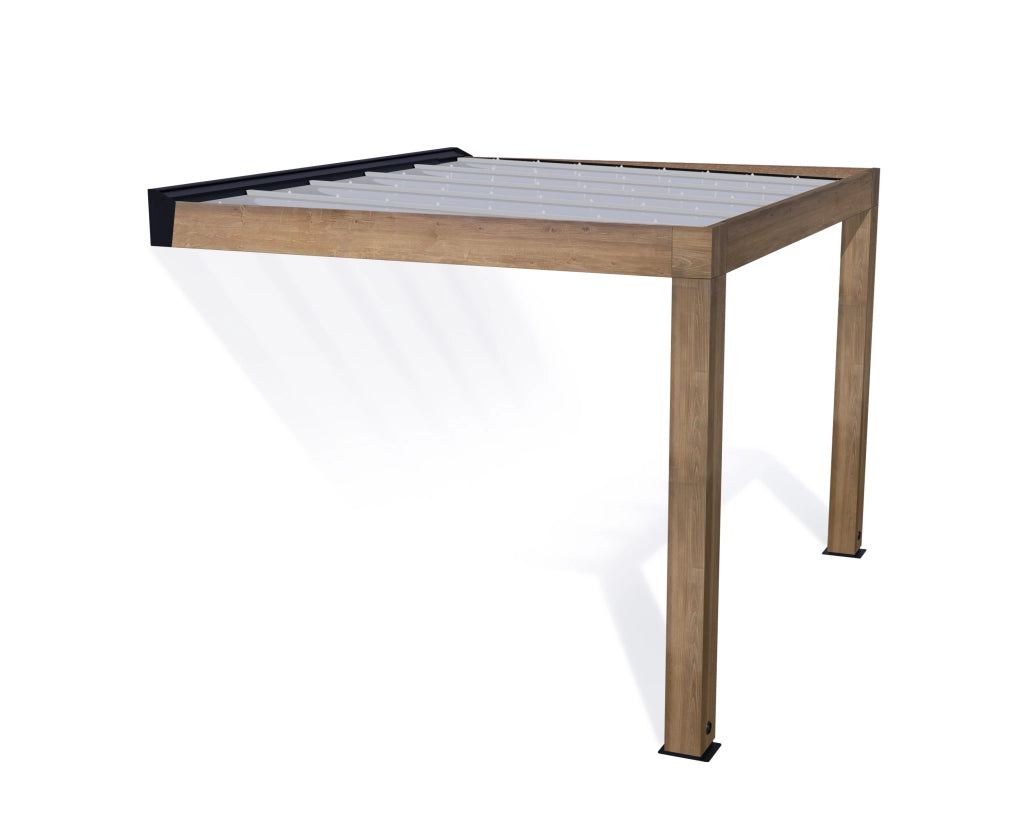 Pergola Helsinki 3X3.4 m Pergola in legno di cedro