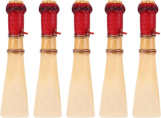 Set di 5 Fagotti in Rattan di Bambù - Accessori per Amanti della Musica