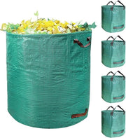 Sacchi per erba 5 Pack - 72 Galloni - Sacchi impermeabili per rifiuti - Riciclabili - Con maniglie - Per la cura del prato