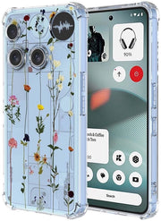 Protezione schoc per smartphone - Materiale TPU/Silicona - Transparenza/Ultradurata - Design elegante/moderno - Bumper - Compatibile con Nothing Phone (3) - Protezione per smartphone