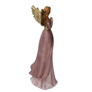 Angelo resina rosa cm 13,5x10xh28,5