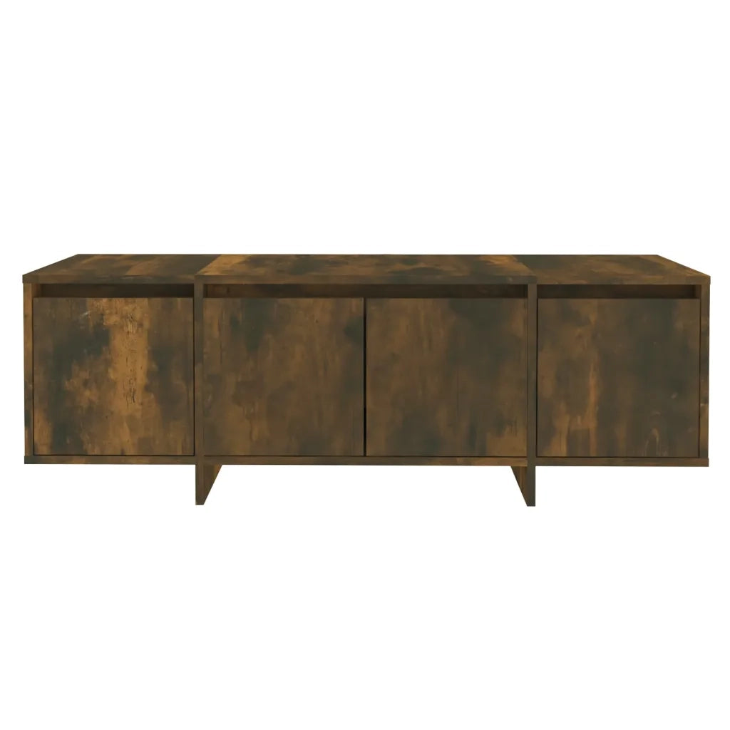 Mobile Porta TV-Mobile per TV-Credenza TV Rovere Fumo 120x30x40,5 cm in Truciolato