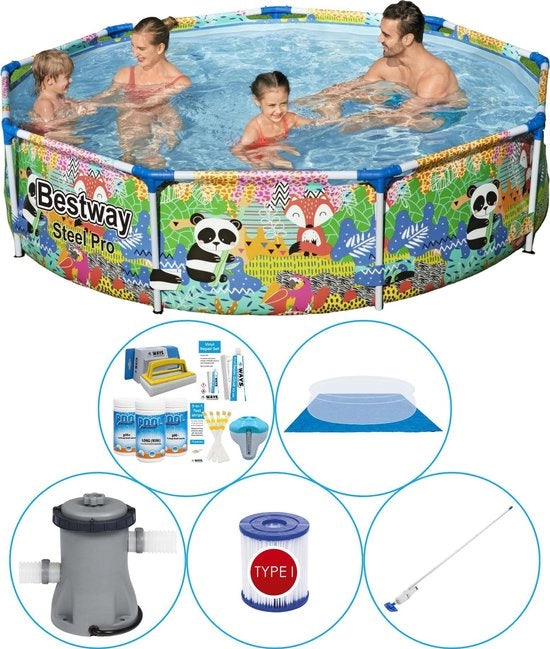 Piscina in Acciaio Rond 274x66 cm - Offerta Speciale