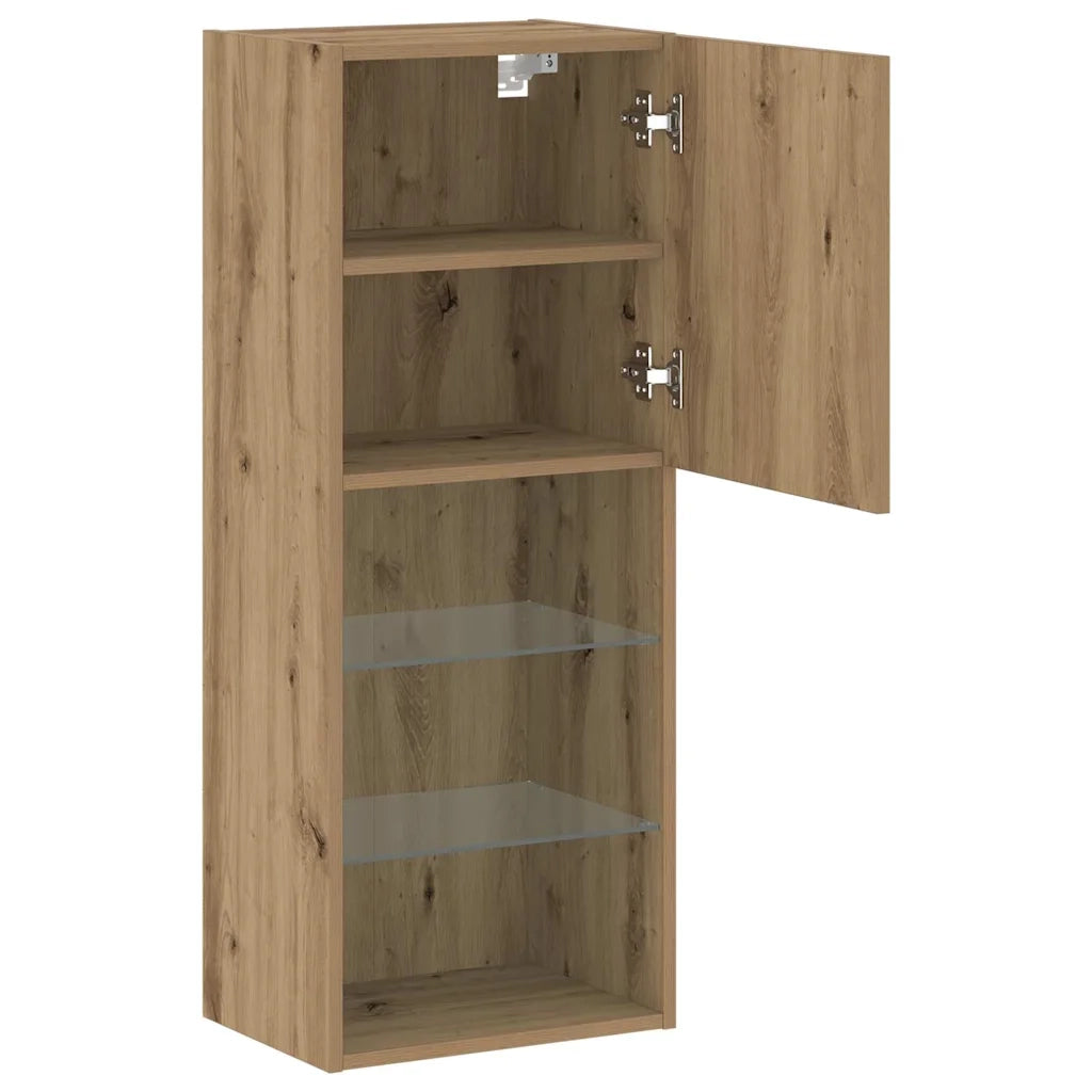 Set mobile TV-Credenza per TV Rovere artigianale 40,5 x 30 x 102 cm