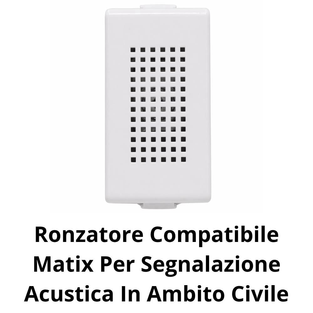 Ronzatore compatibile matix per segnalazione acustica *** numero pezzi 6, confezione 1