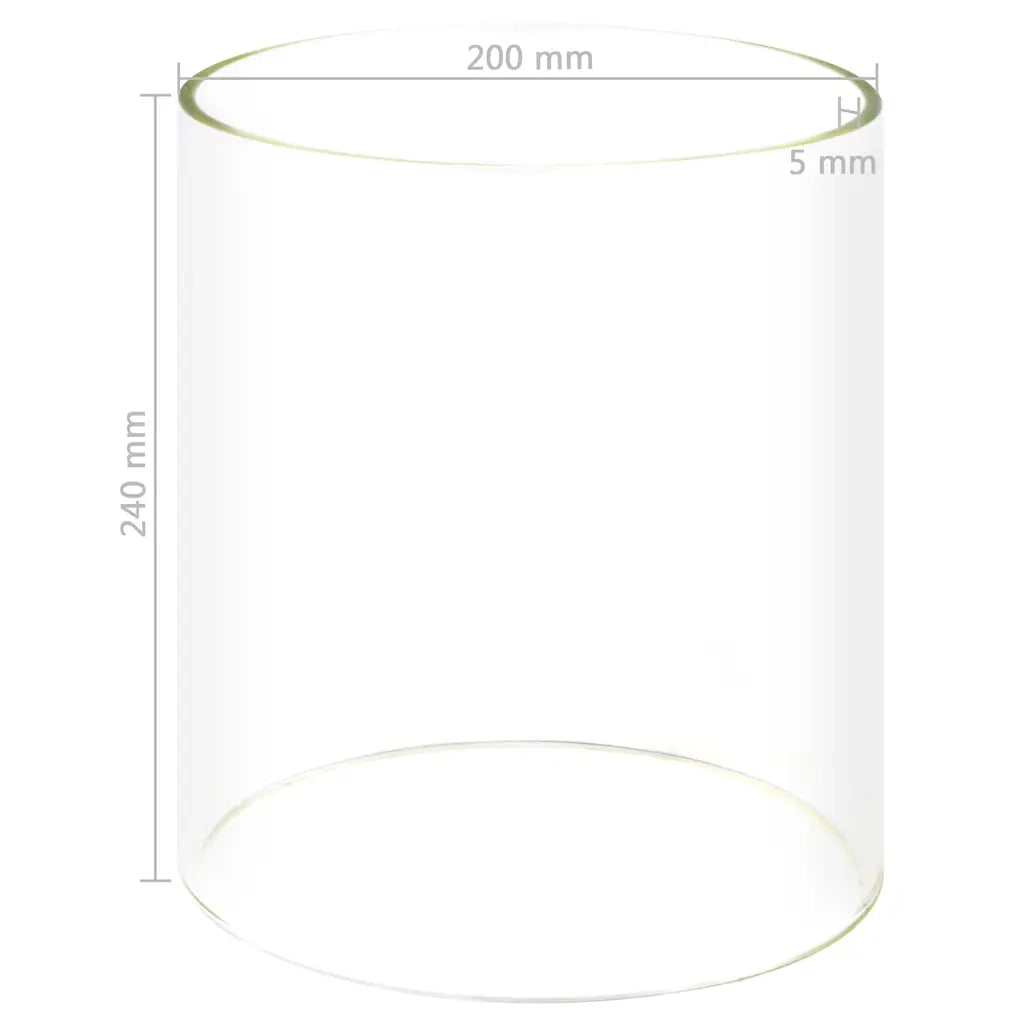 Cilindro in Vetro per Macchina Scalda Hot Dog 200x240mm 50770
