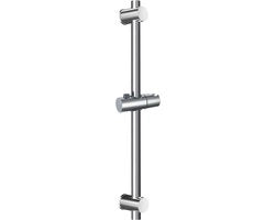 Douchestang Adattabile in Acciaio Inox - Altezza e Angolo Regolabili - 66 cm