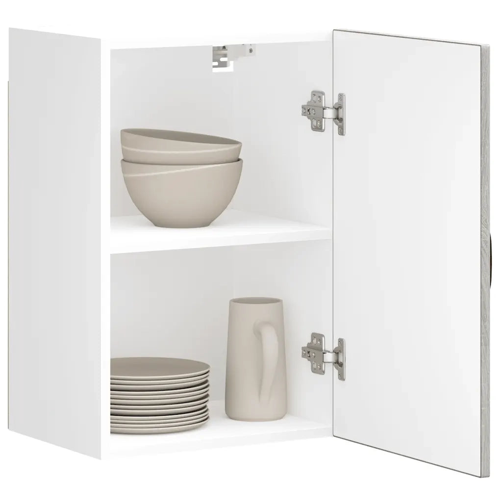 vidaXL Pensile da Cucina Kalmar Grigio Sonoma in Legno Multistrato