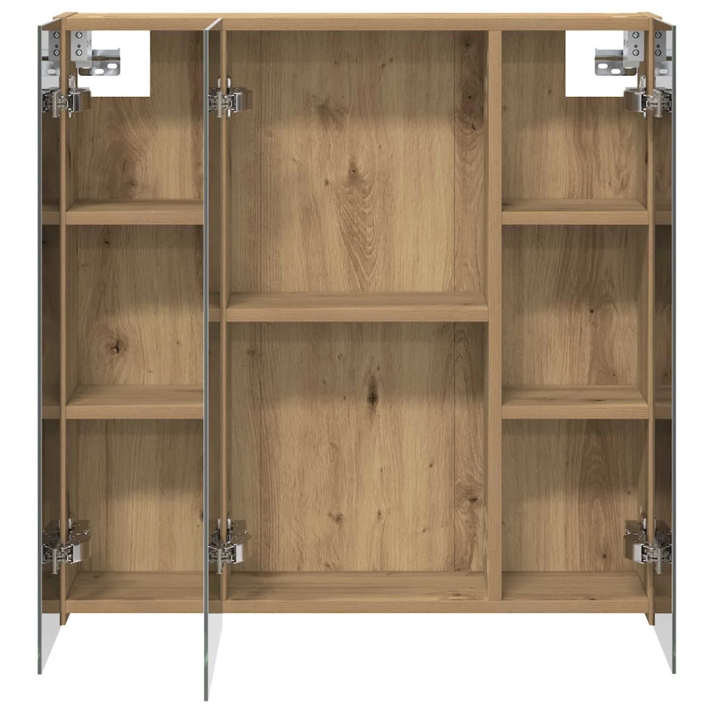 Mobiletto per specchio da bagno Rovere Artigianale
