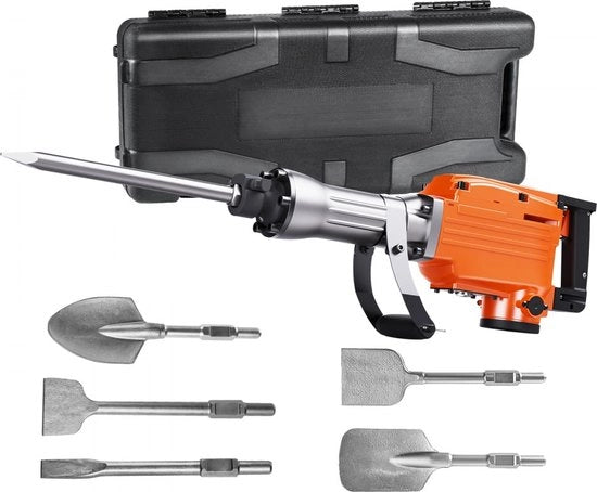 Hamacchia per cemento pesante con martello da demolitore 2200 W 6 beccuccio martello da demolitore