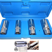 Trade Shop - Set 4 Pz Estrattori Prigionieri A Rullo Vite Estrattore 1/2" 6 8 10 12mm -