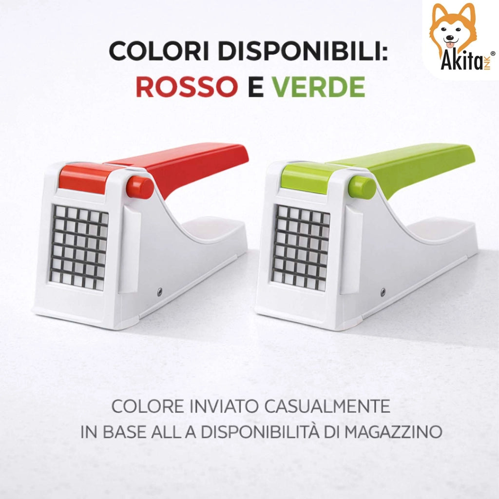 Akitaink Tagliapatate Stilo con Lama in Acciaio Inox
