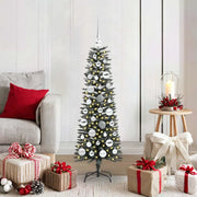 Albero di Natale artificiale con 150 LED Verde 120 cm