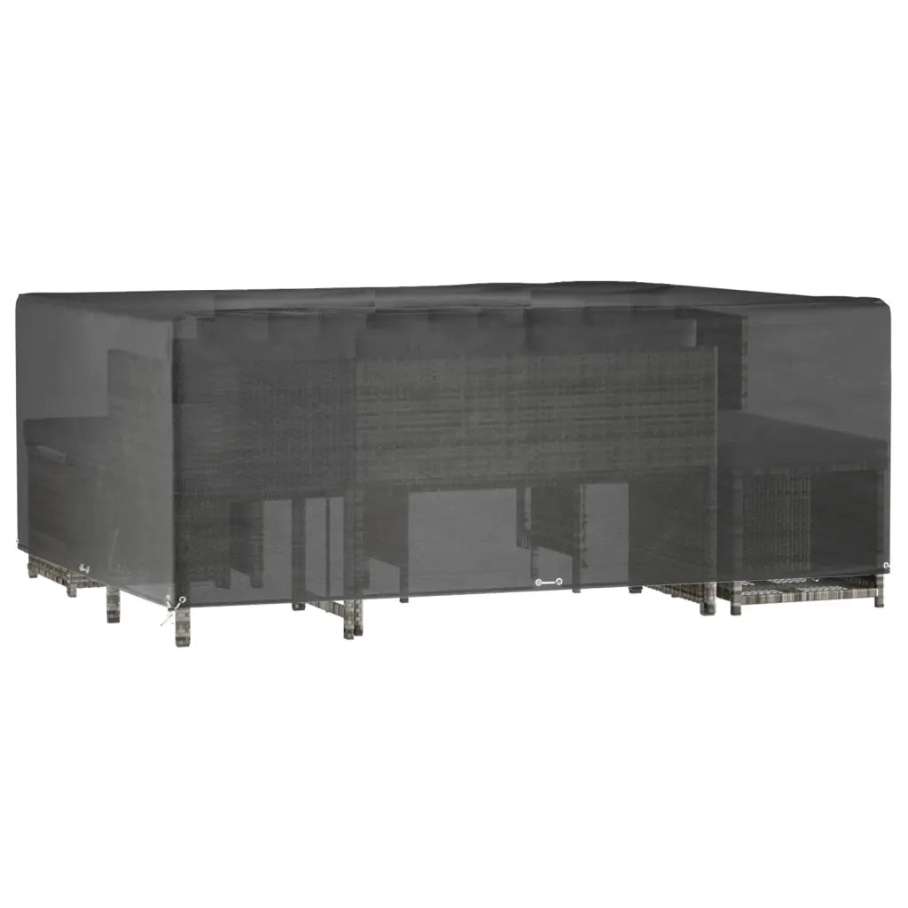 Copertura Mobili Giardino | Telone per mobili da esterni 16 Occhielli 300x250x90 Rettangolare