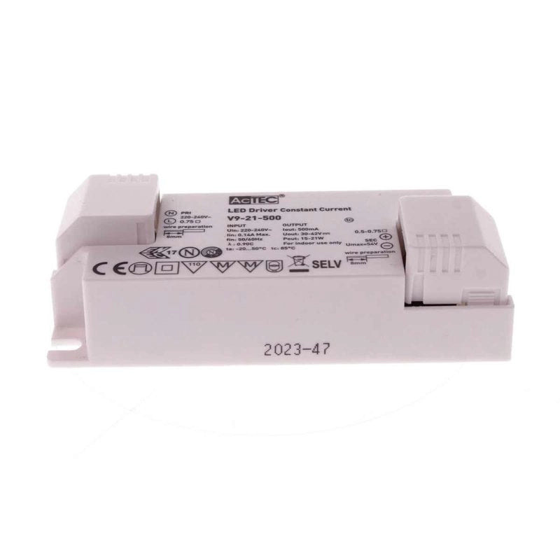 Led Driver CC Corrente Costante 500mA 30V-42VDC Per Alimentare Led Max 21W
