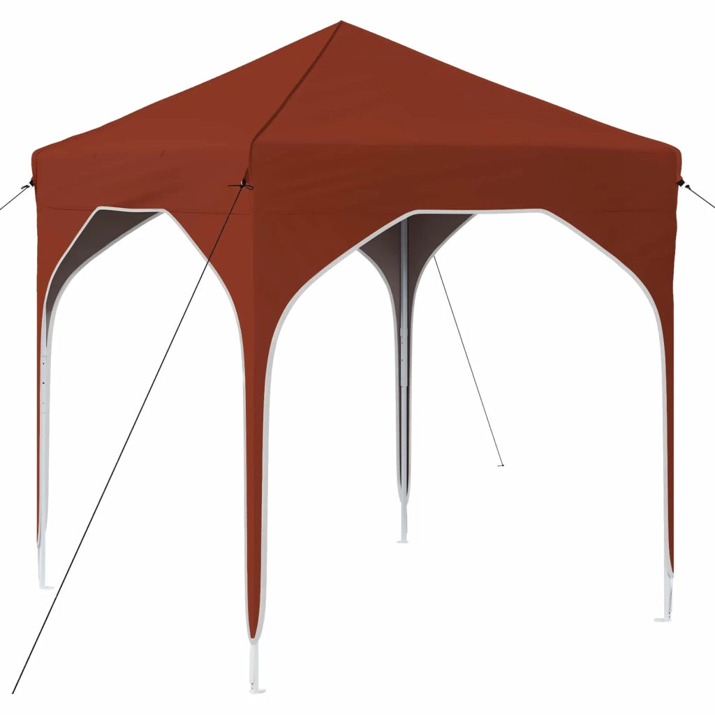 Tenda per feste a pop-up 194 x 194 x 245 cm Terracotta 42019820