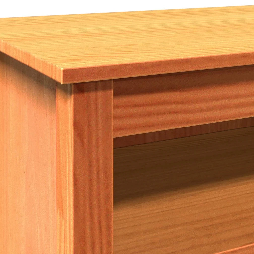 Panchina con contenitore Marrone cerato 110 x 38 x 45,5 cm CFW3654259