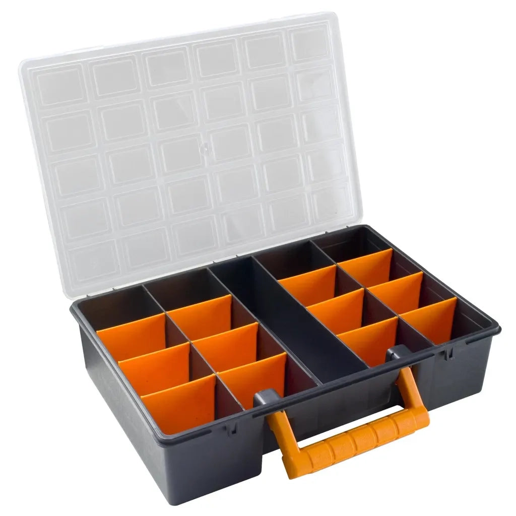 Cassette a Scomparti 2 pz Divisori Rimovibili 360x250x85 mm PP 151836