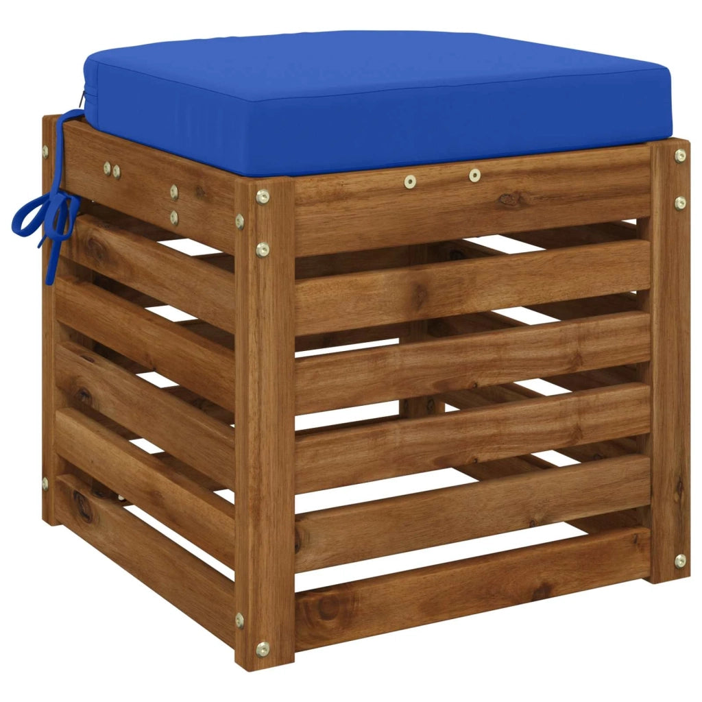 Cuscino per sedile a 1 pezzo SOEST 100% Poliestere Blu Reale 945255