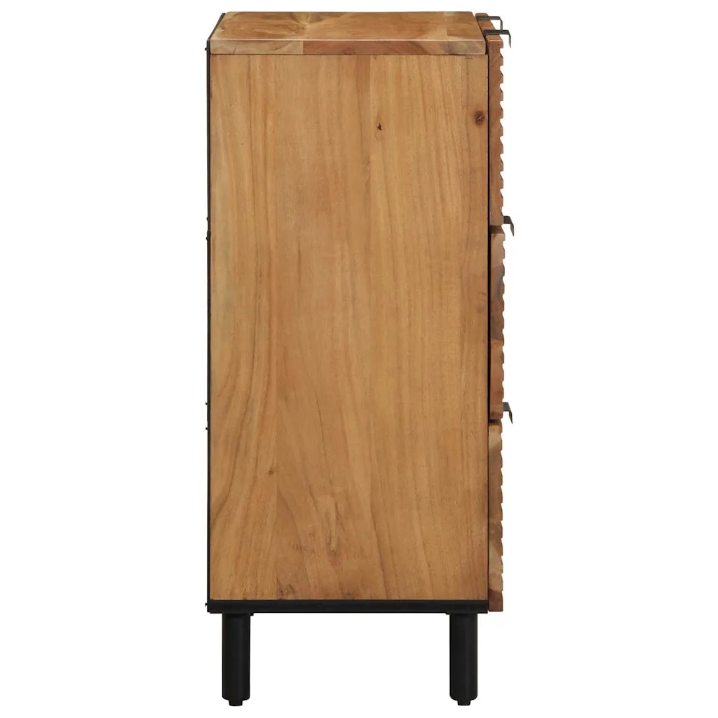 Credenza 60x33x75 cm in Legno Massello di Acacia 4017759
