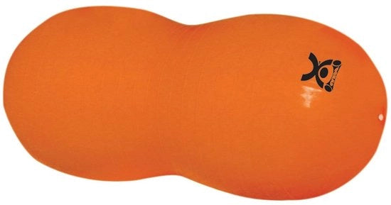 Palla di ginnastica/motoria/fitness a forma di pinda - Arancione - 50 cm x 100 cm