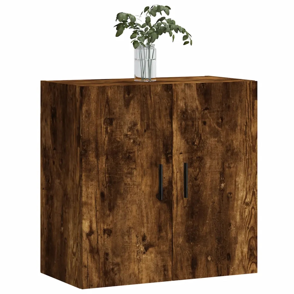 Armadietto a Muro Rovere Fumo 60x31x60 cm in Legno Multistrato 829985