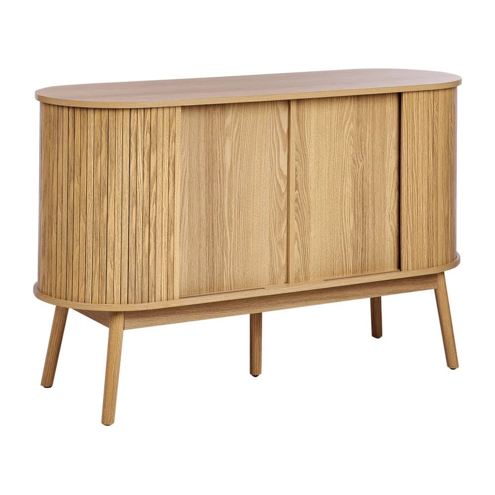 Cassettiera a 6 cassetti in legno chiaro Gambe in legno massiccio MDF 2 ante scorrevoli Mobile Soggiorno