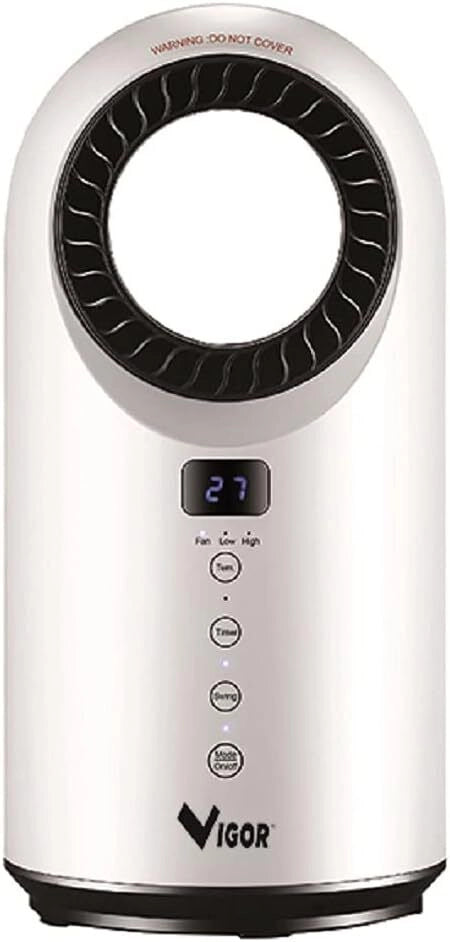 Vigor Termoventilatore Polifemo Ceramico 1500 Watt