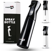 Spruzzatore 300 ml con funzione di atomizzatore [nero] | Spruzzatore per parrucchieri e uso domestico | Spruzzatore per piante | 3-4 secondi di spruzzo continuo | Atomizzatore di olio