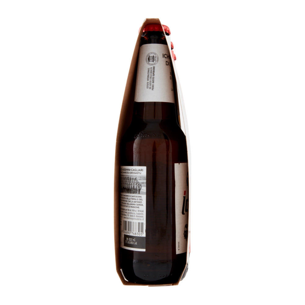 Ichnusa birra anima sarda confezione bottiglie 3x33 cl