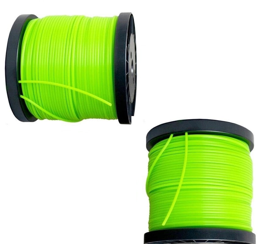 FILO PER DECESPUGLIATORE QUADRATO 3.0 mm bobina 100mt taglaerba cavo matassa