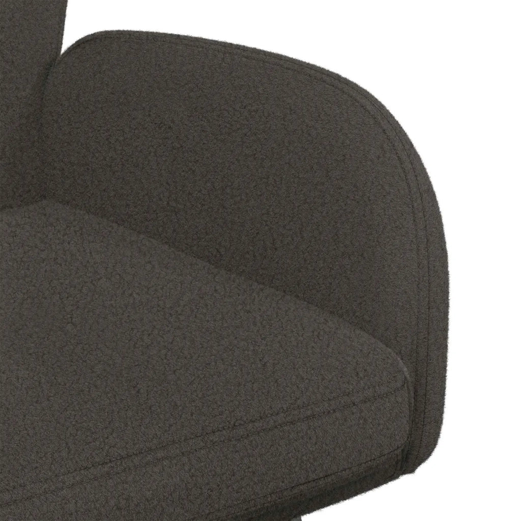 Sedie da pranzo 6 pz Bouclé Grigio Scuro 59 x 57 x 85 cm 3428280